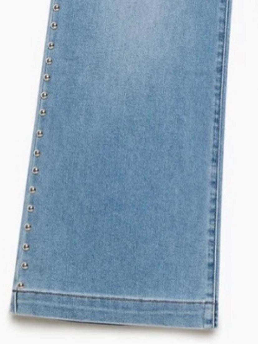 Jeans Lycra con Tachuelas