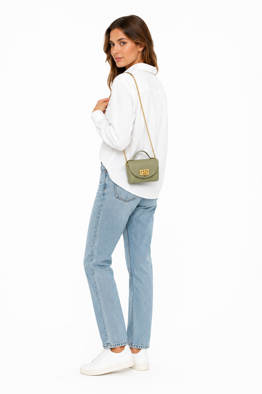 Bolso Bandolera de Piel