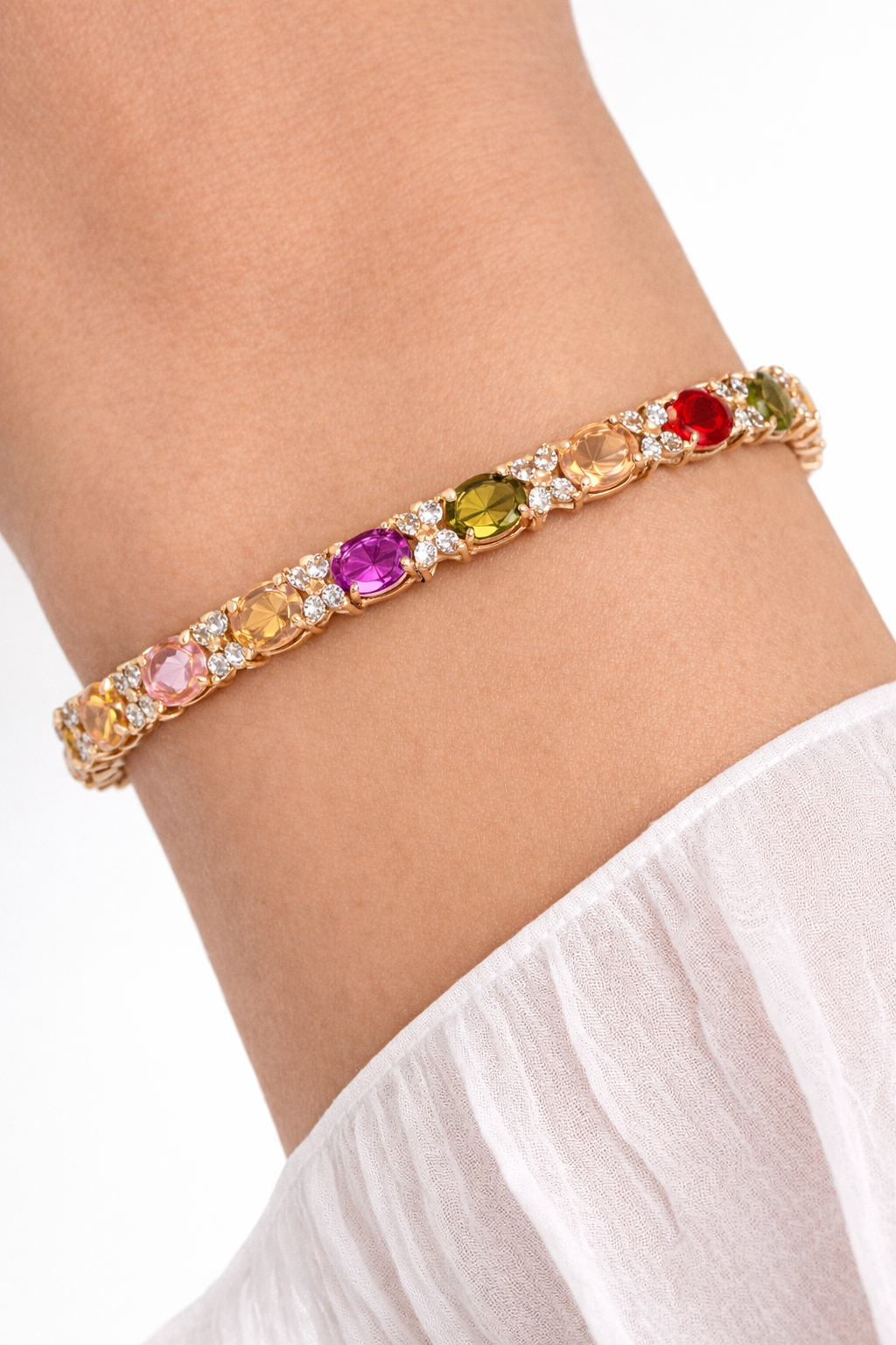 Pulsera Tenis Ovalado