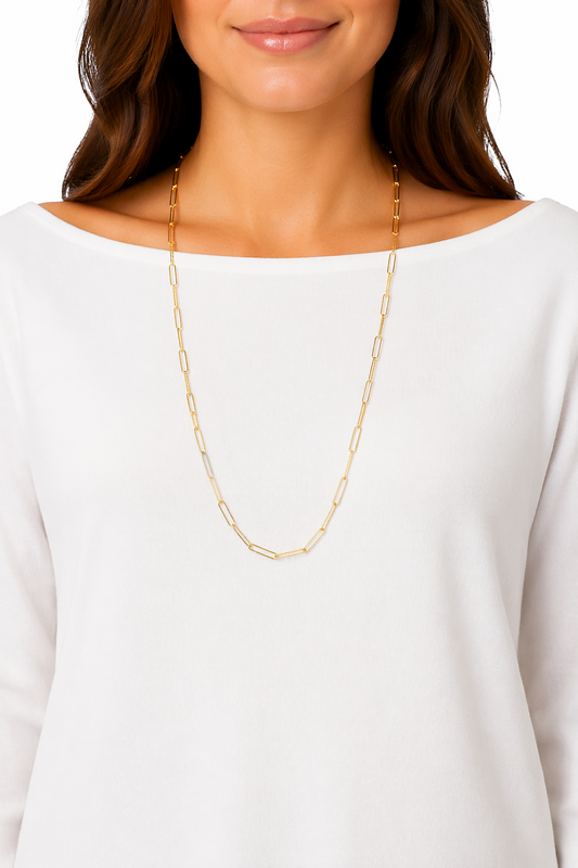Collar Largo Eslabones