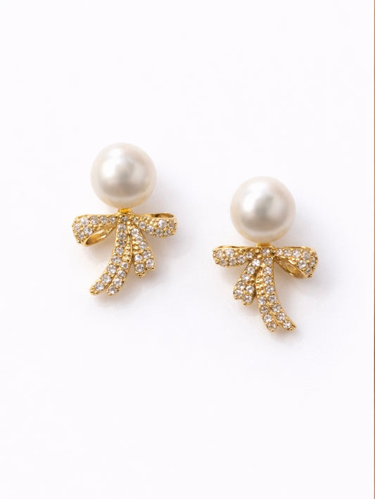 Pendientes de Perla de Agua Dulce