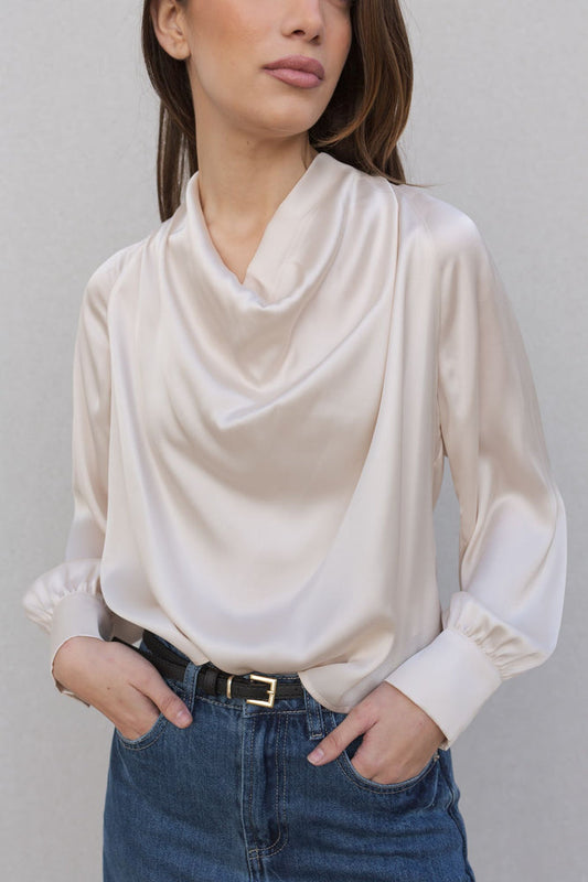 Blusa Satinada Lazada