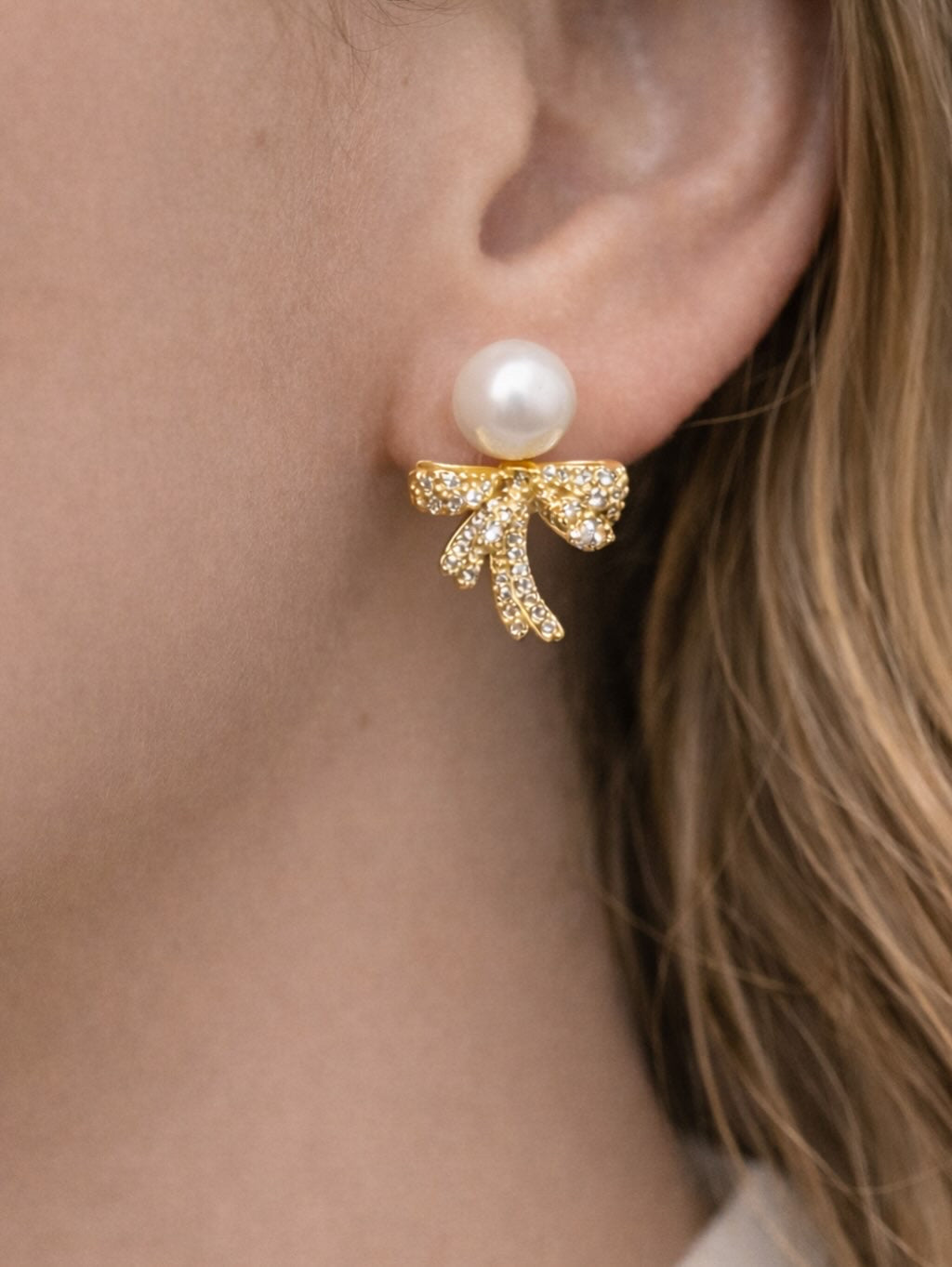 Pendientes de Perla de Agua Dulce