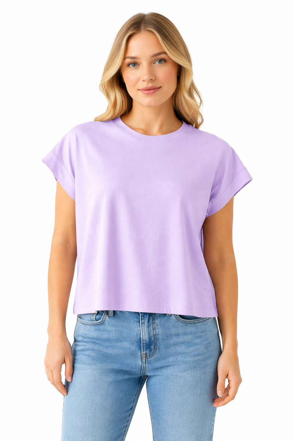 Camiseta Basica Lila