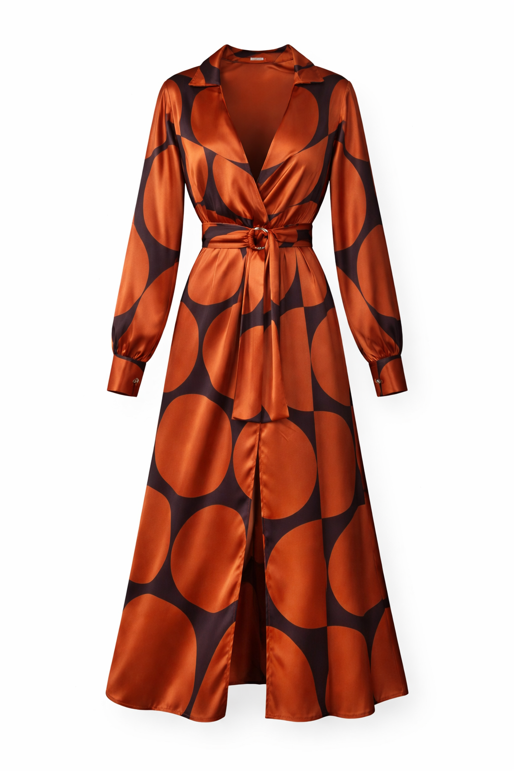 Vestido Midi Satinado