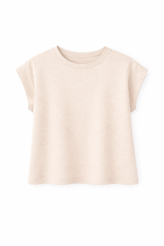 Camiseta Viscosa Beige