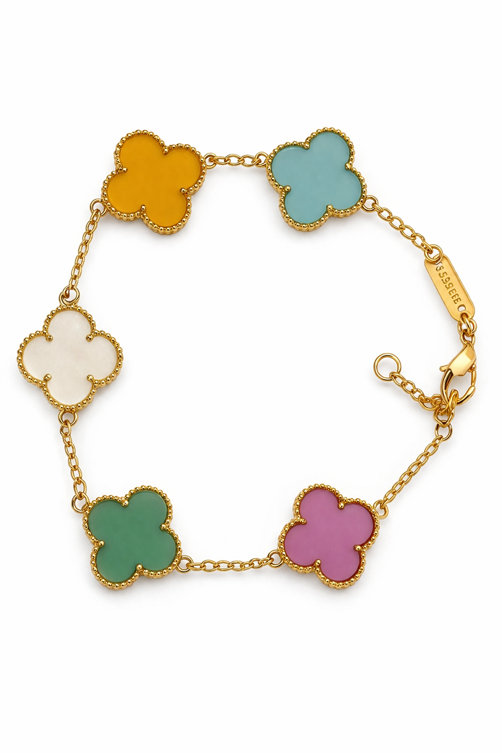 Pulsera Trébol Multicolor