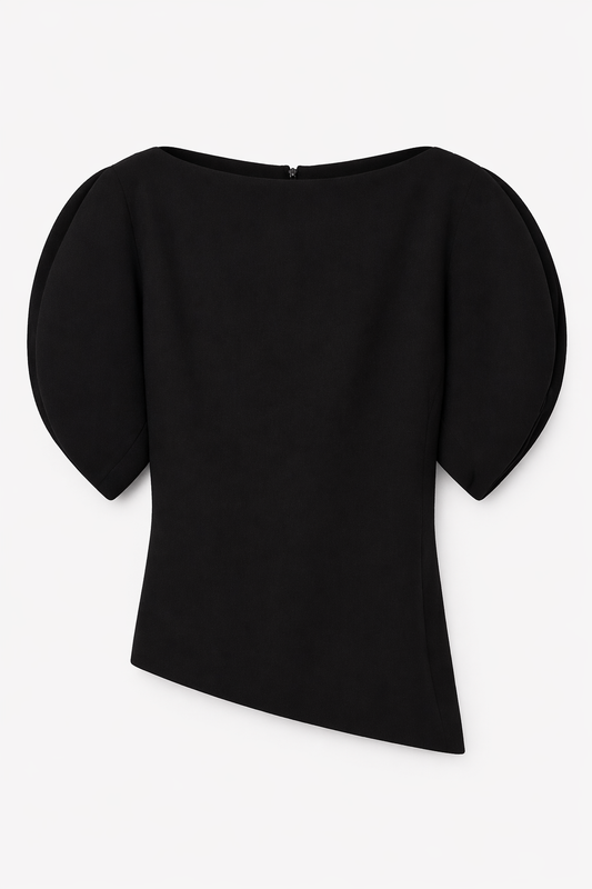 Blusa Manga Abullonada