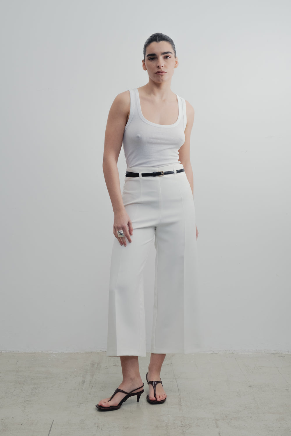 Pantalón Culotte Cinturón