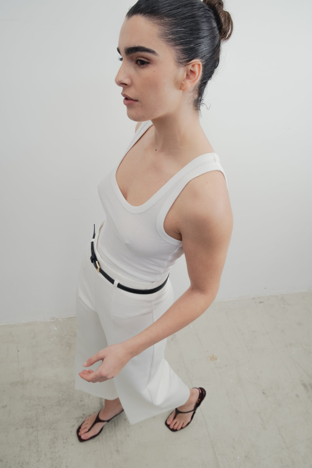 Pantalón Culotte Cinturón
