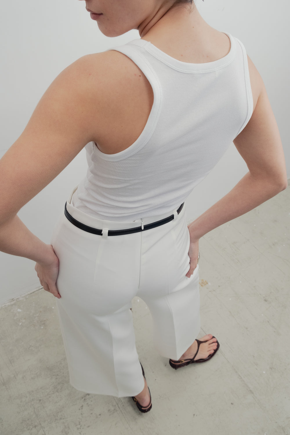 Pantalón Culotte Cinturón