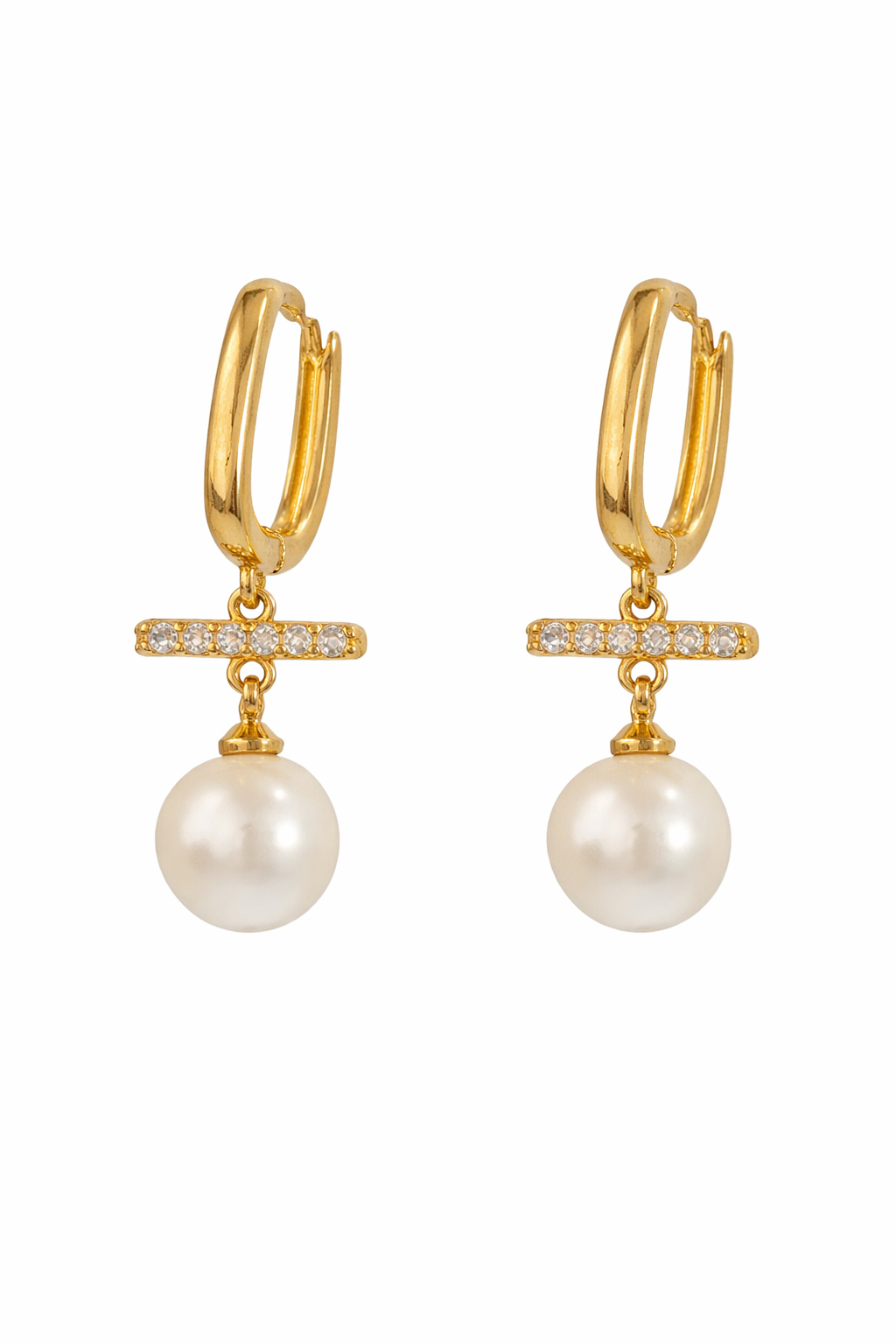 Pendientes Perlas Agua Dulce