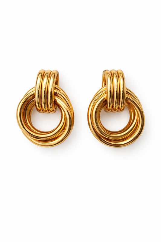 Pendientes Entrelazados