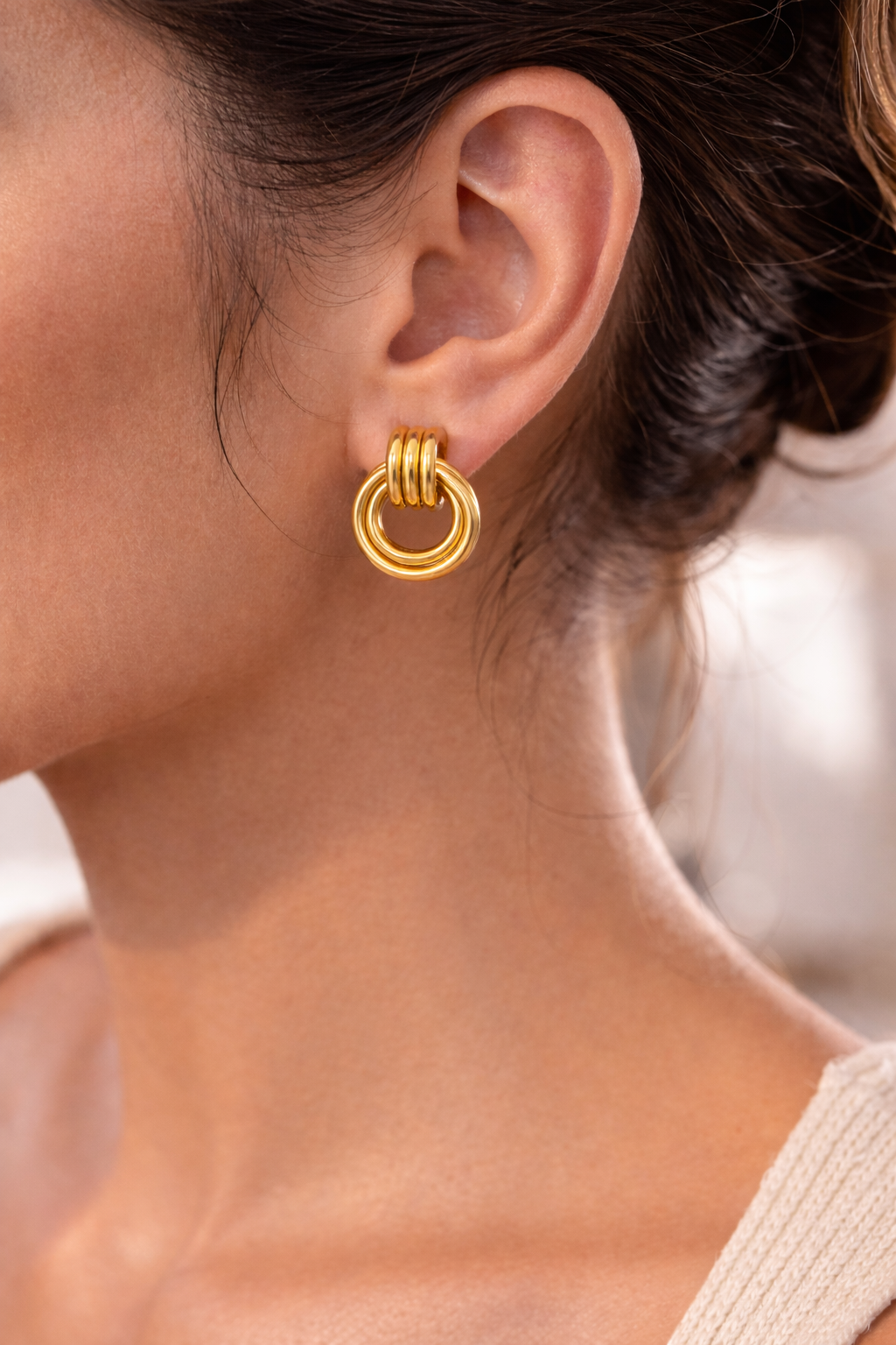 Pendientes Entrelazados