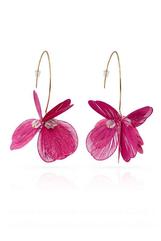 Pendientes de Flor