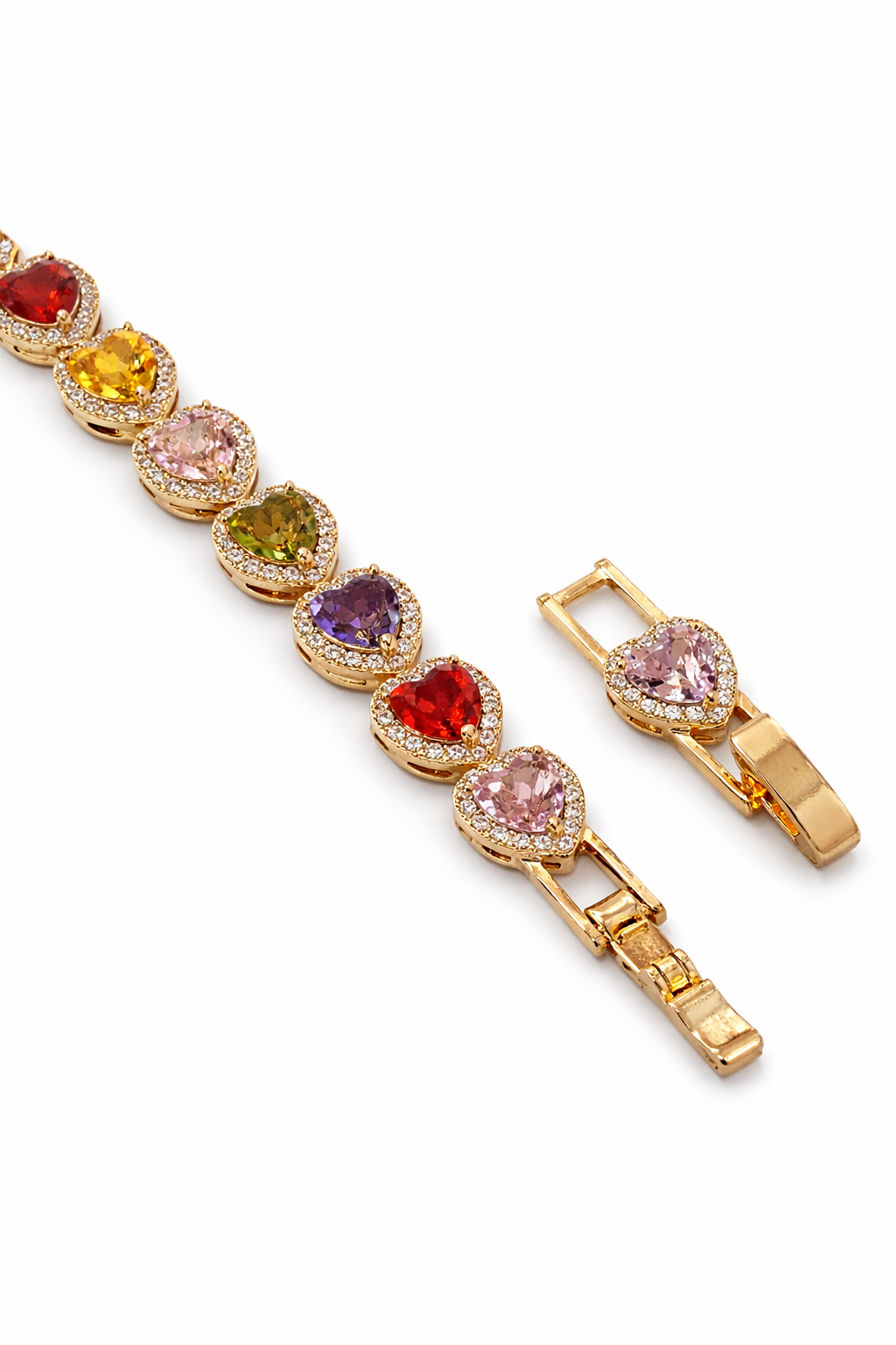 Pulsera Tenis Corazon