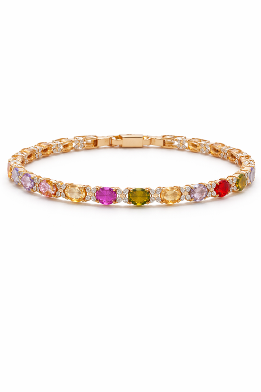 Pulsera Tenis Ovalado