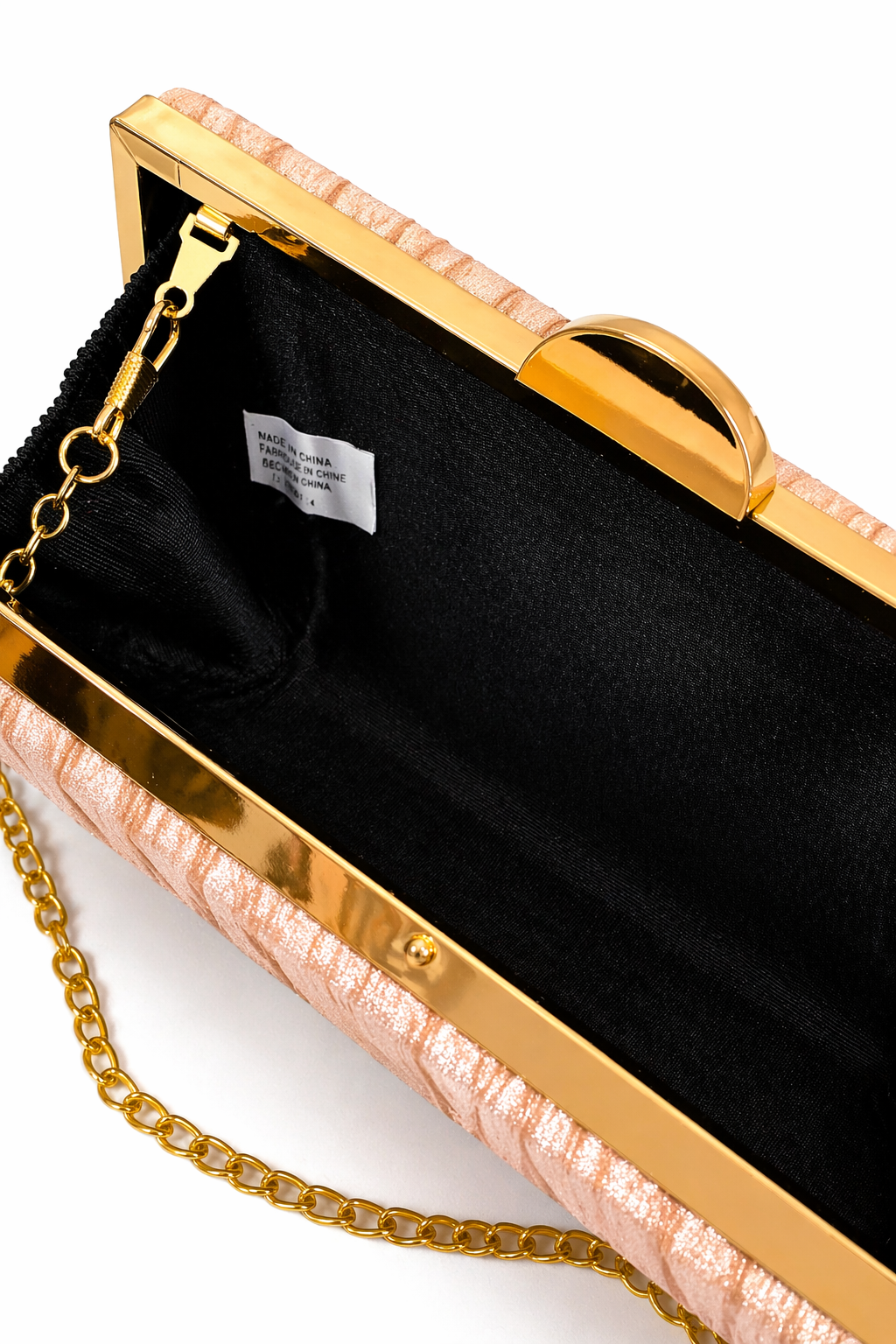 Clutch Rosa Textura