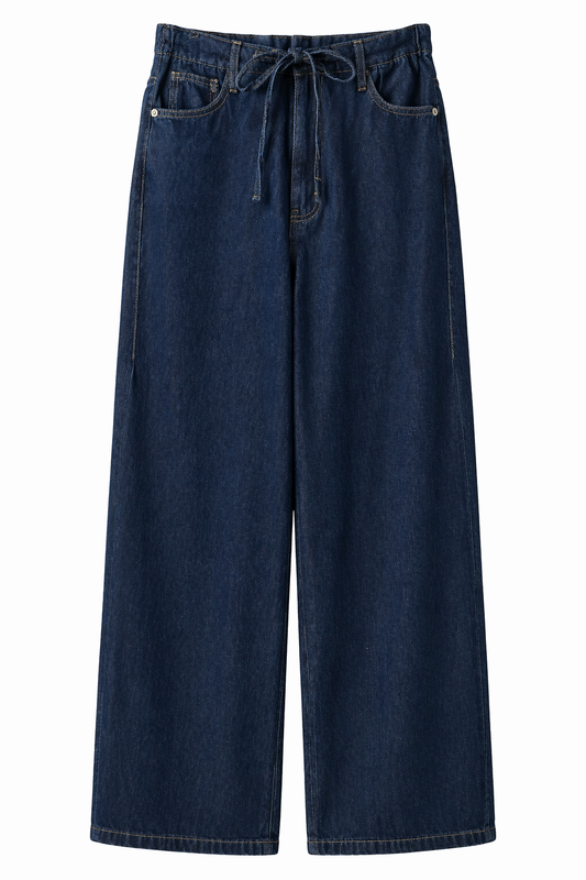 Pantalón Efecto Denim