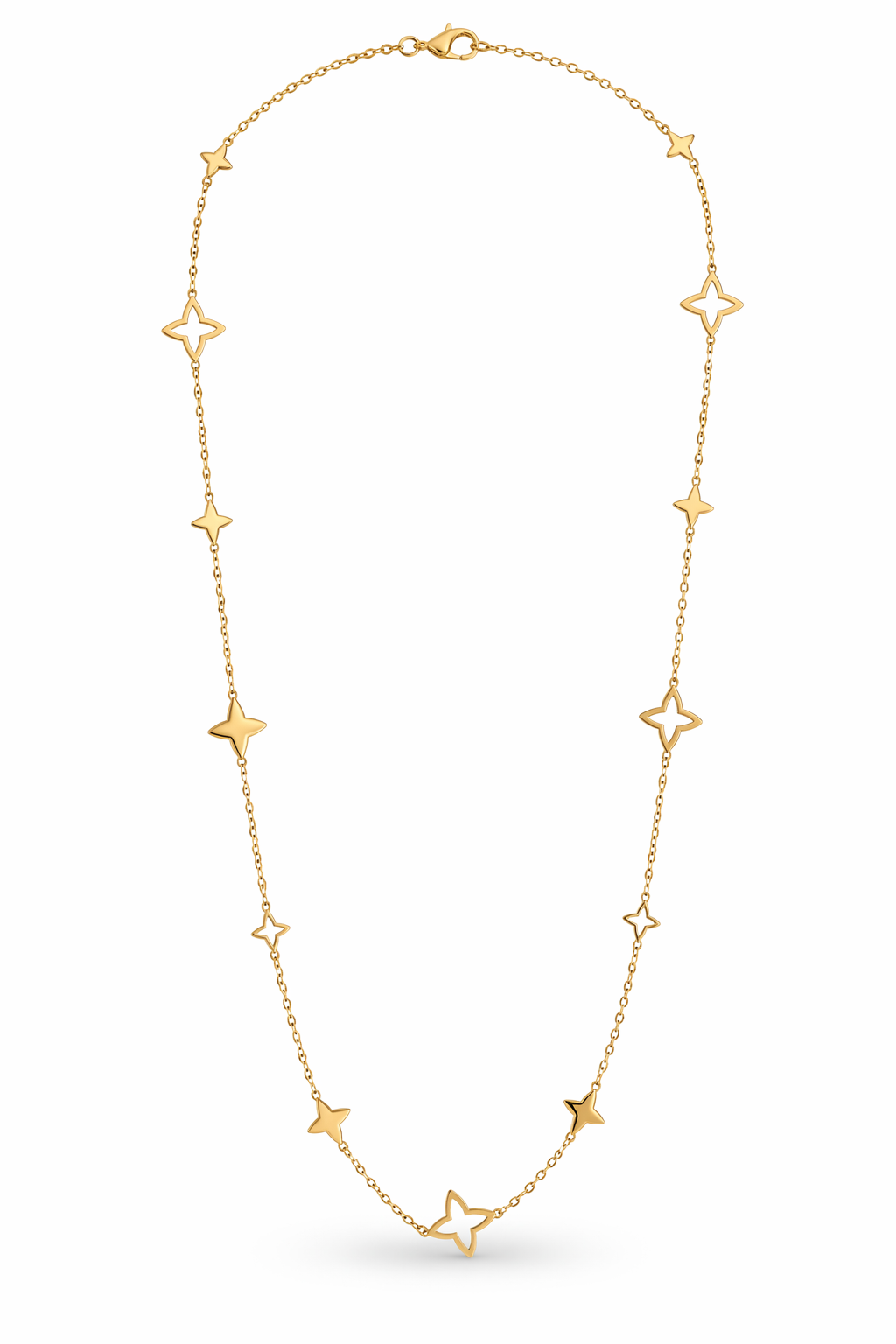 Collar Largo Estrellas
