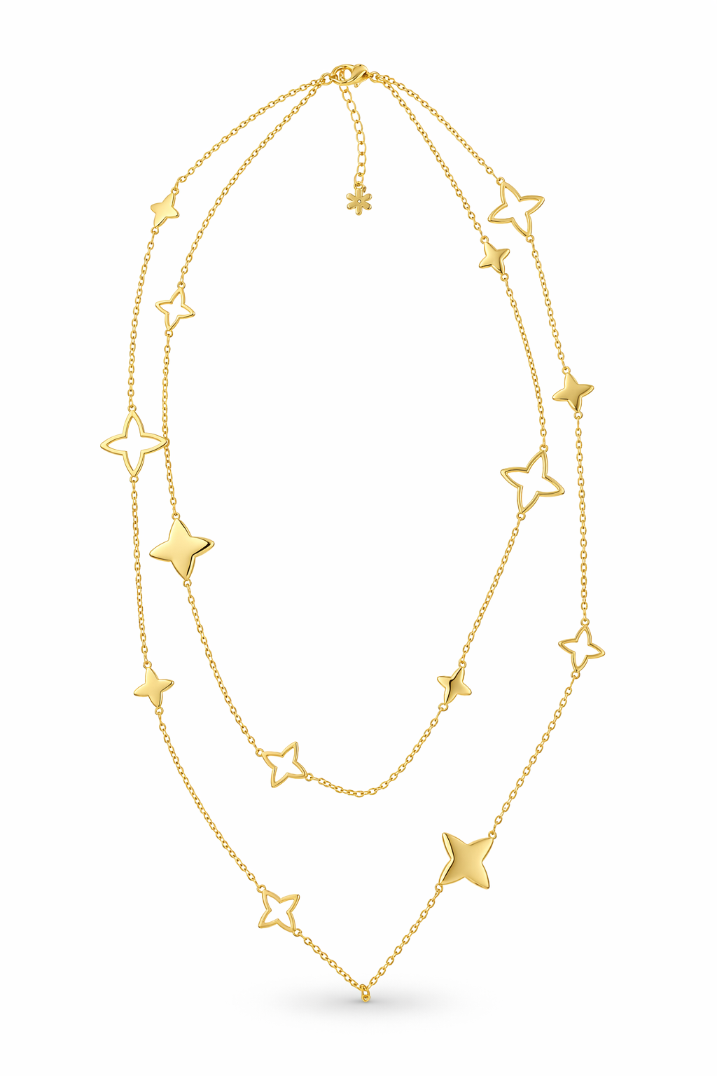 Collar Largo Estrellas