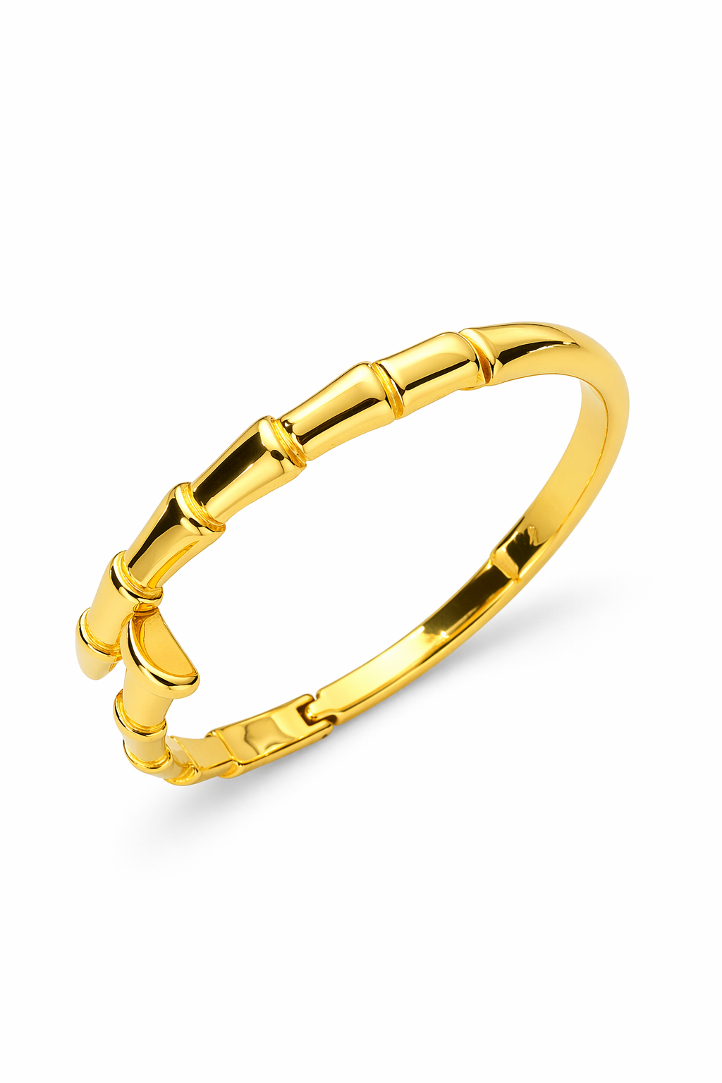 Pulsera Clavo Dorado Plateado