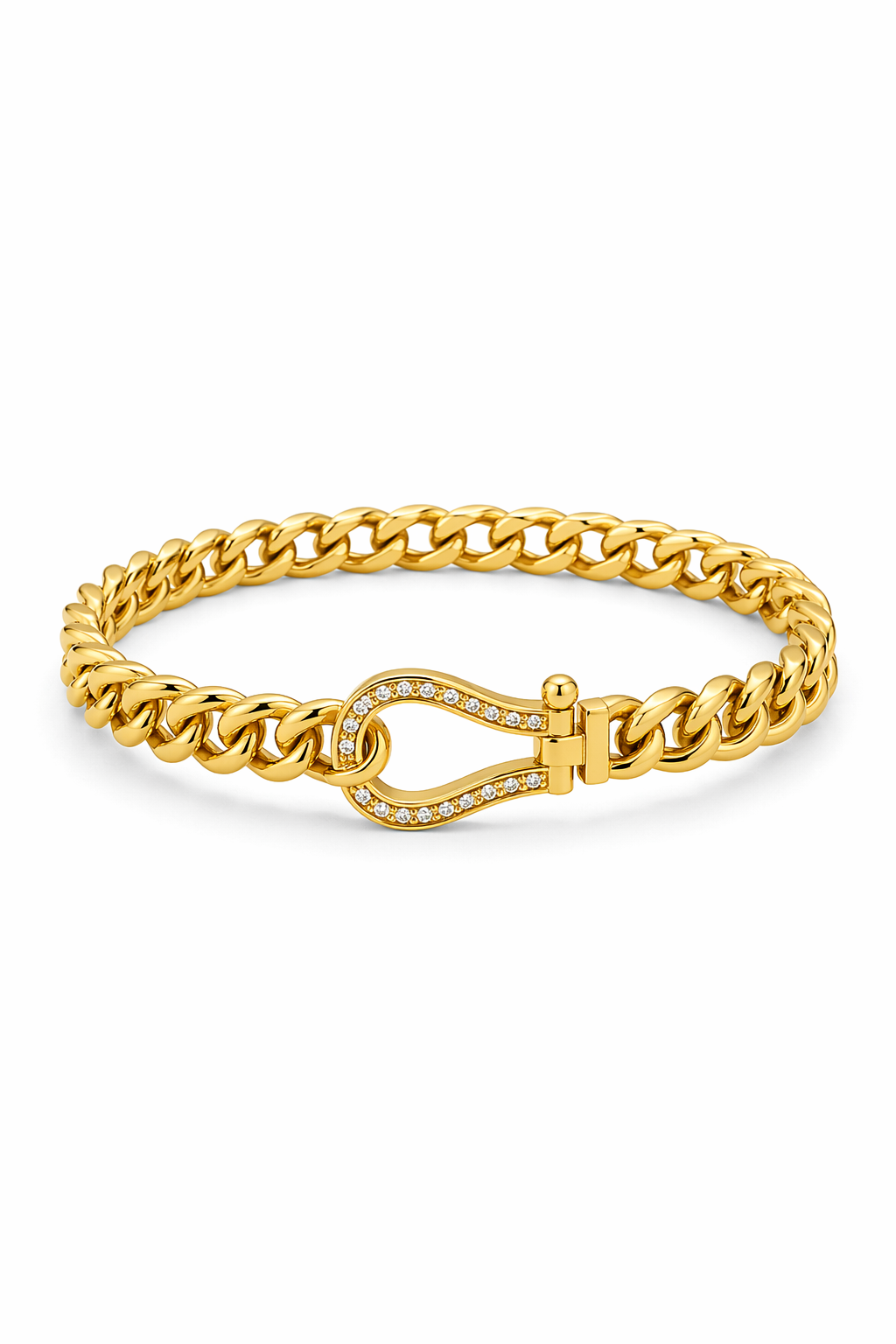 Pulsera Cadena Brillante