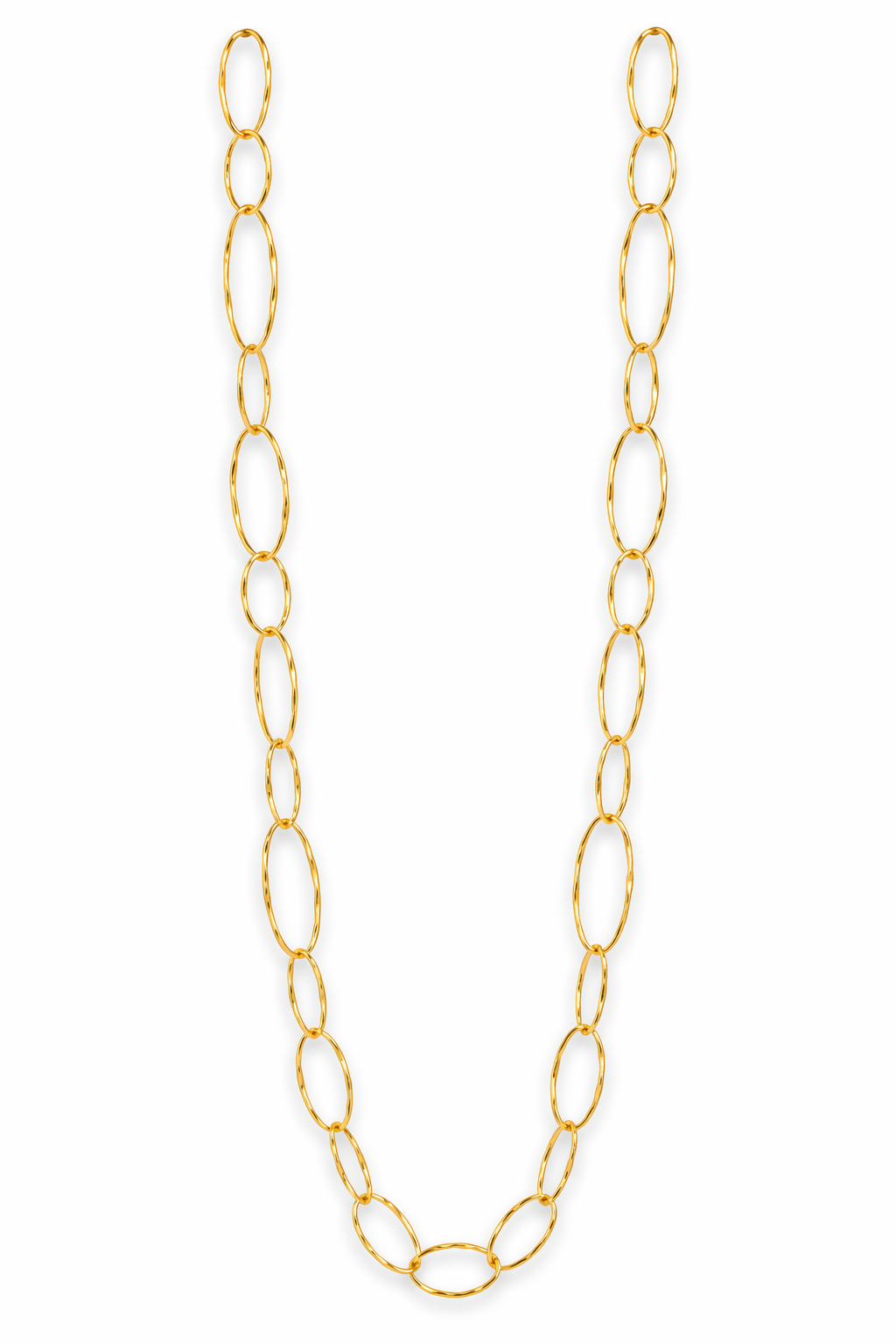 Collar Eslabones Ovalados