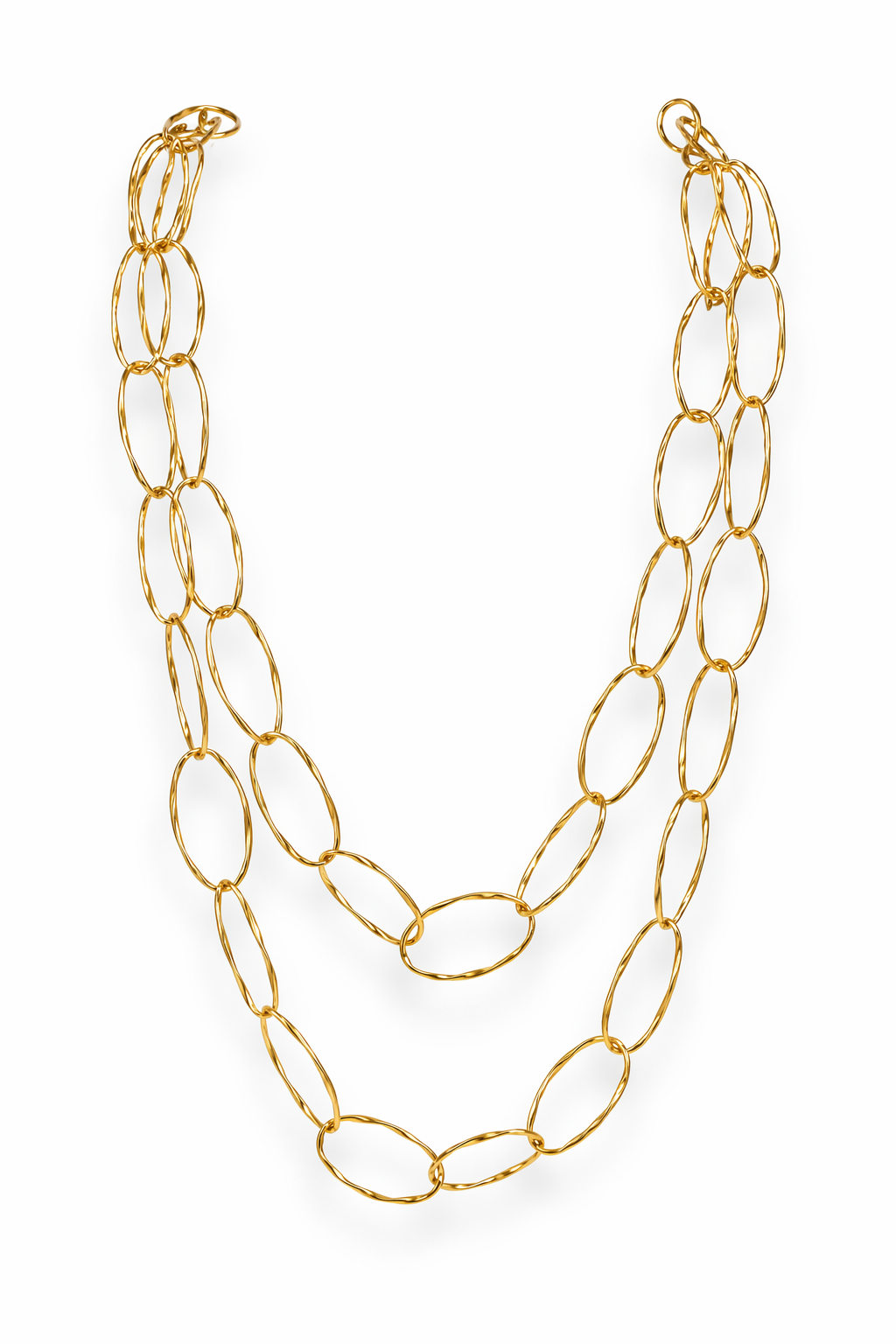 Collar Eslabones Ovalados