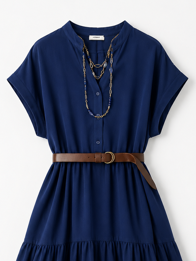 Vestido Talla Grande Viscosa