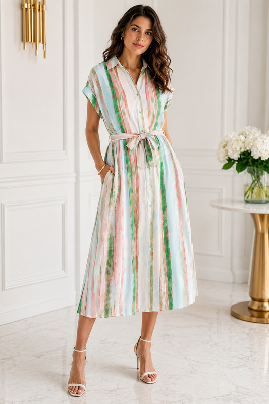Vestido Midi Rayon