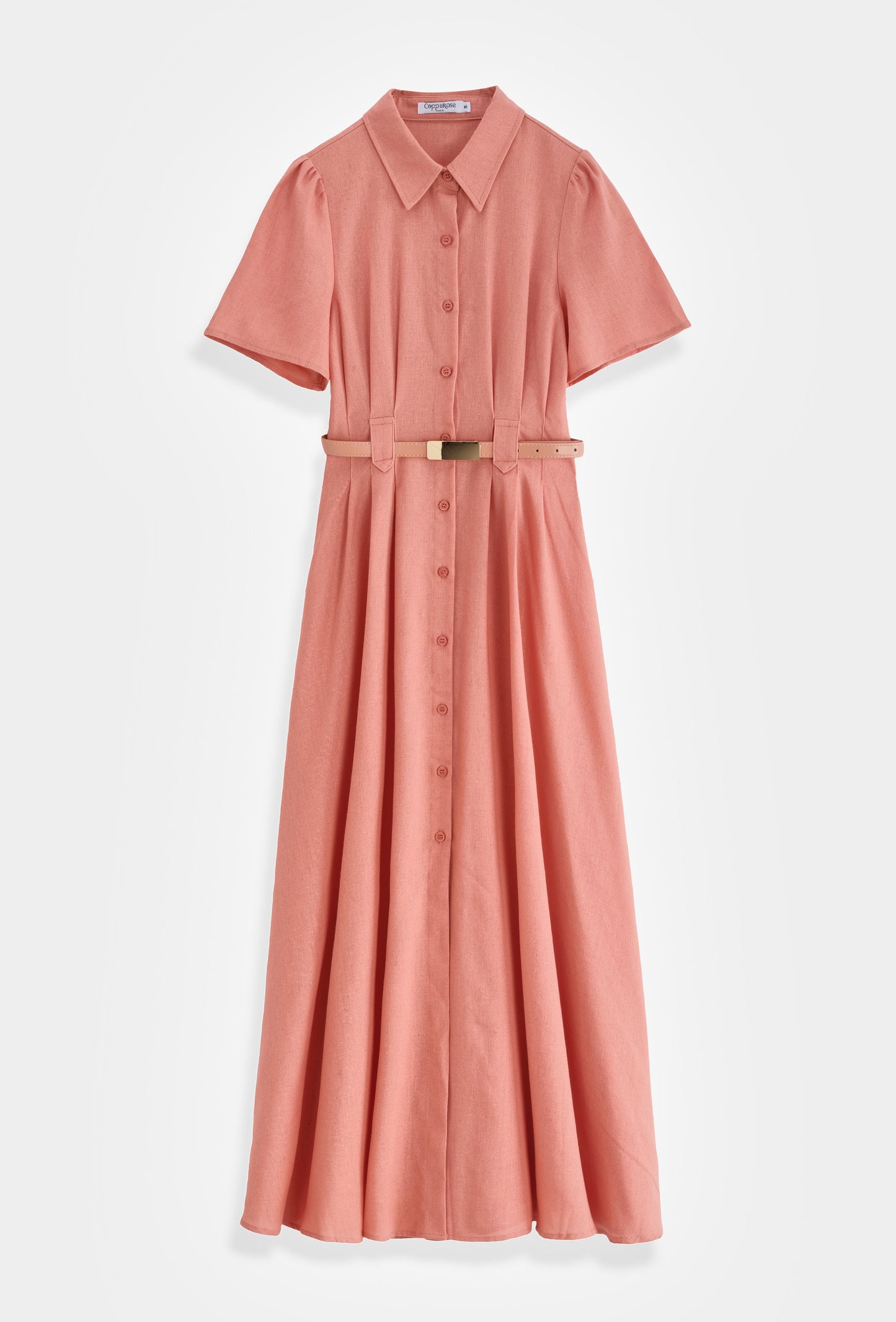 Vestido Lino Viscosa
