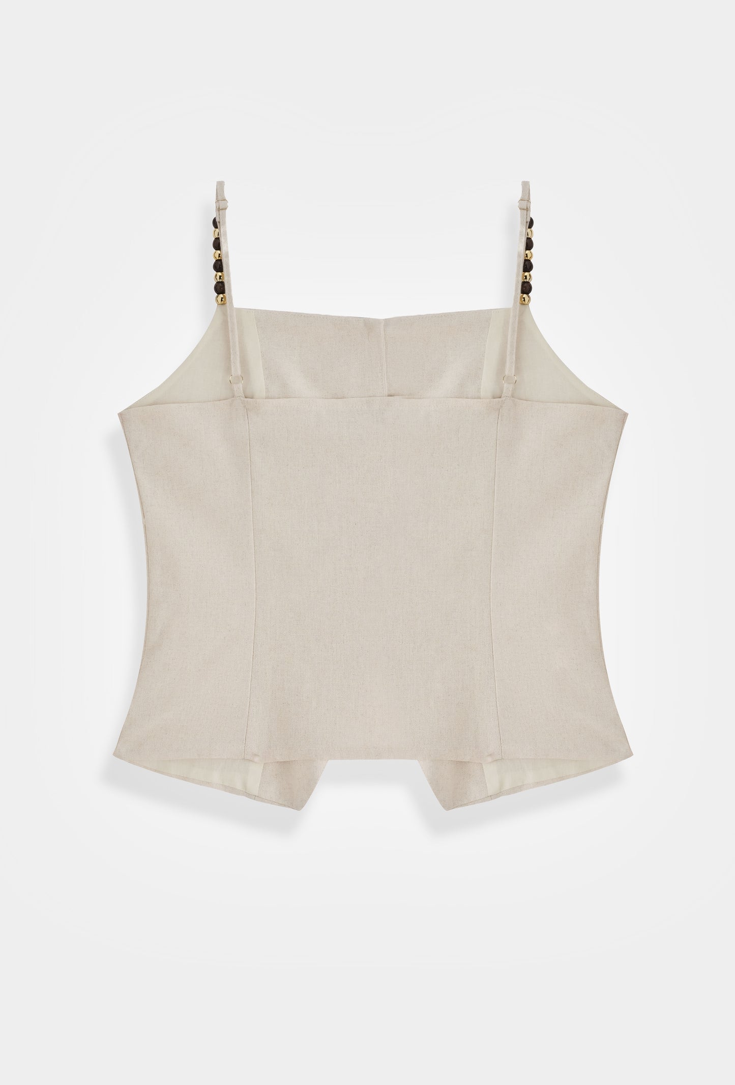 Top Chaleco de Lino