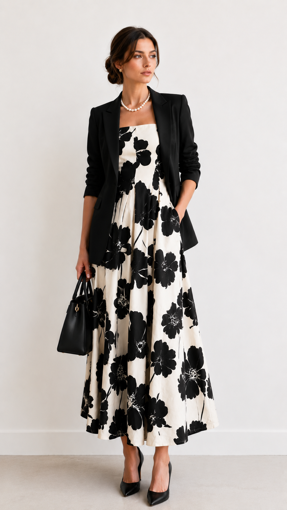 Vestido Midi Estampado