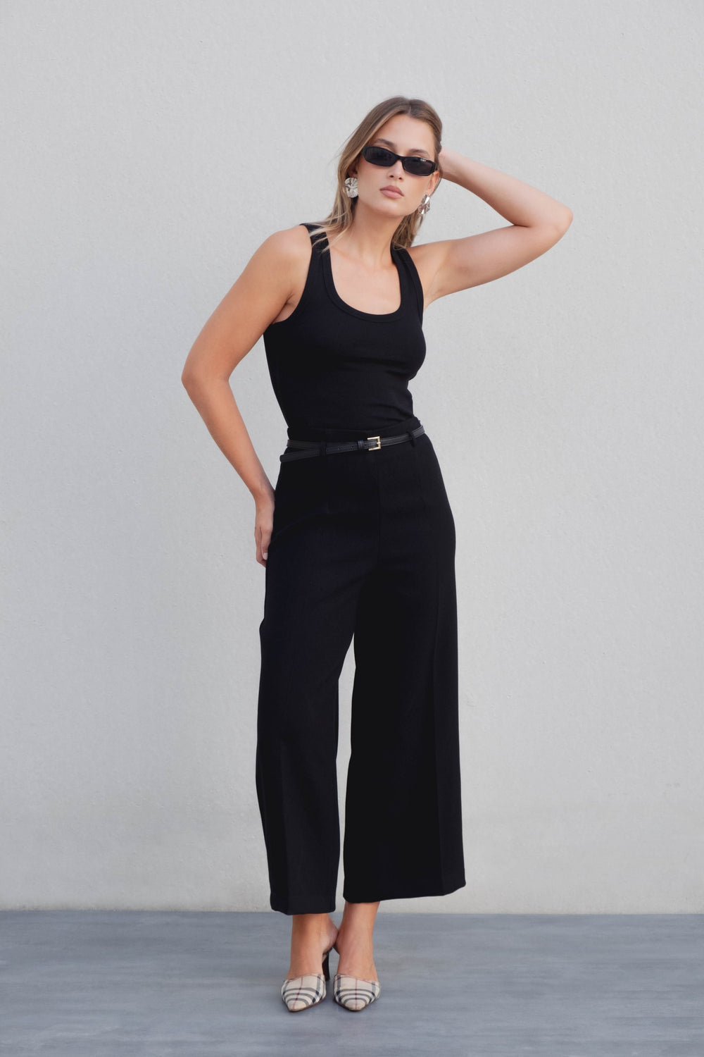 Pantalón Culotte Cinturón