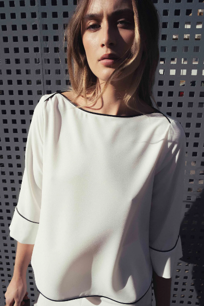 Blusa Vivos Contraste