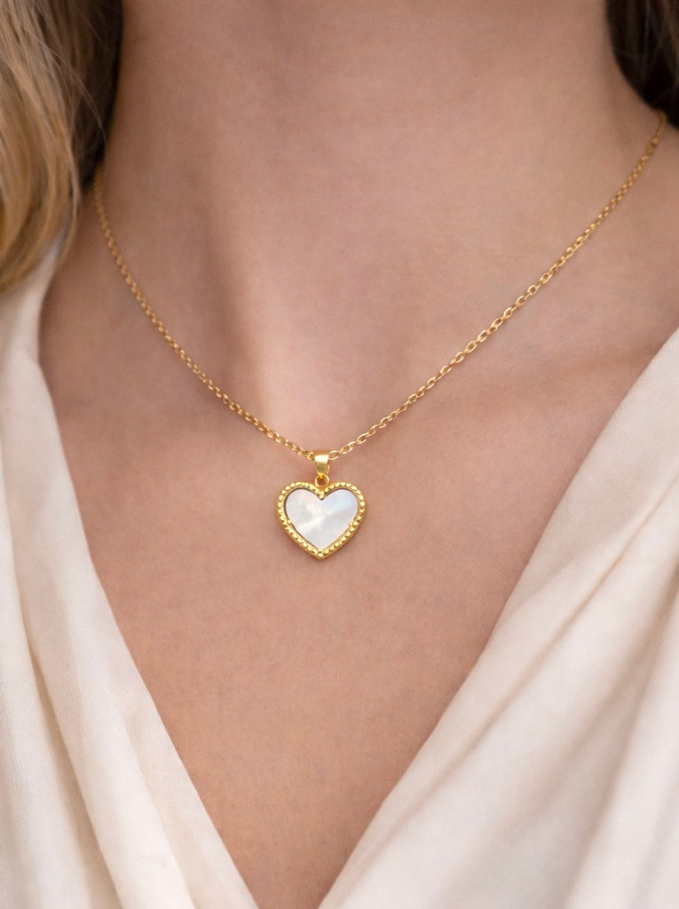 Collar Corazón de Nácar
