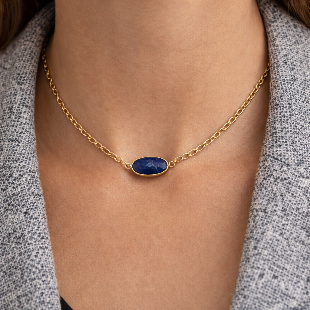 Collar Lapislázuli