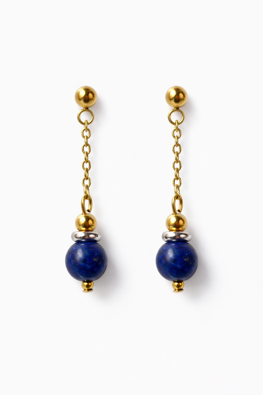 Pendientes Lapiz Lazuli Colgado