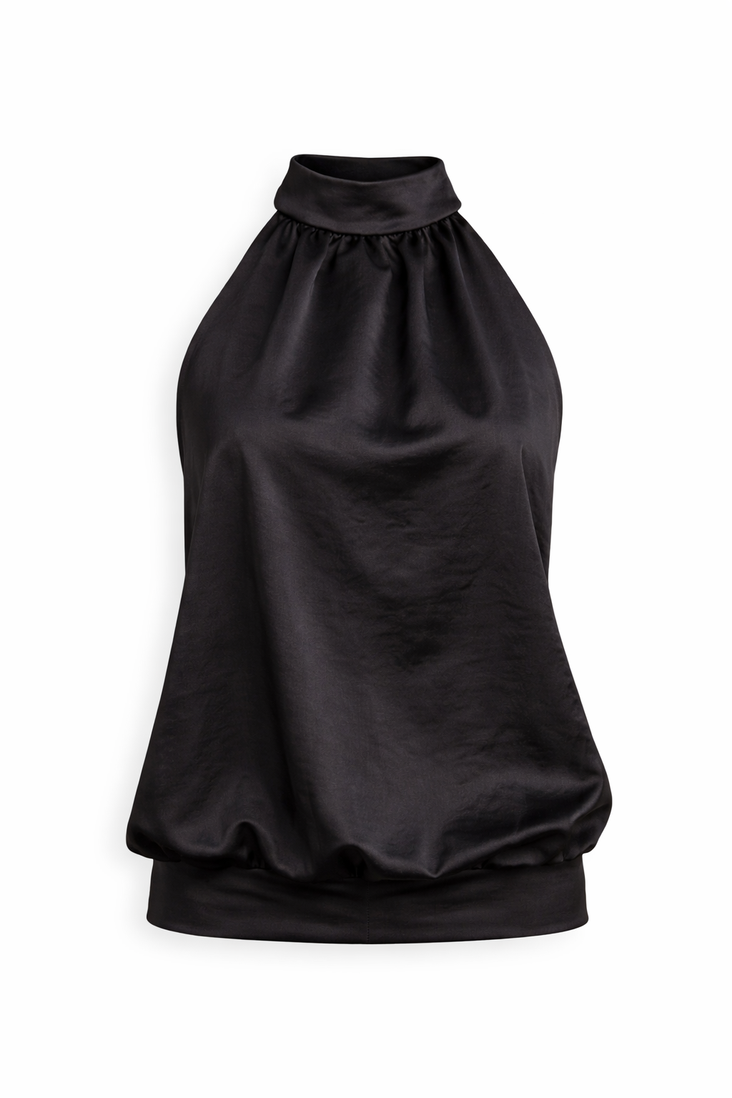 Top Halter Satinado