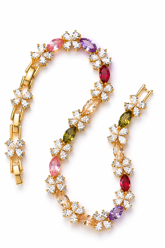 Pulsera Tenis Flor