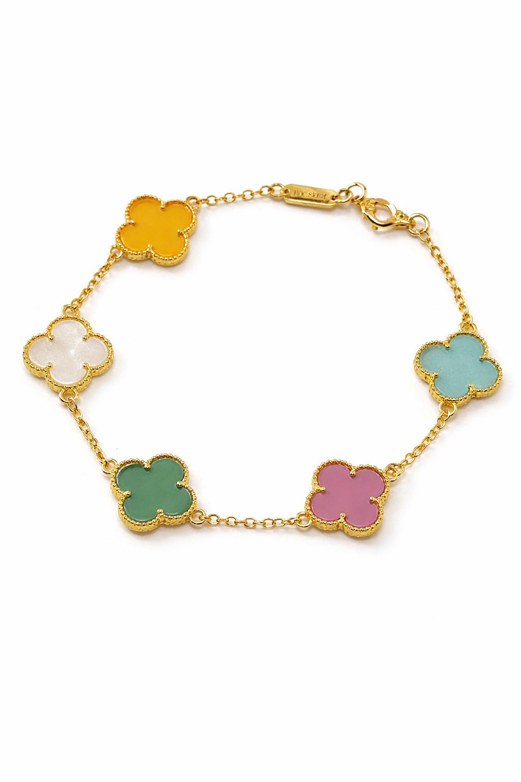 Pulsera Trébol Multicolor