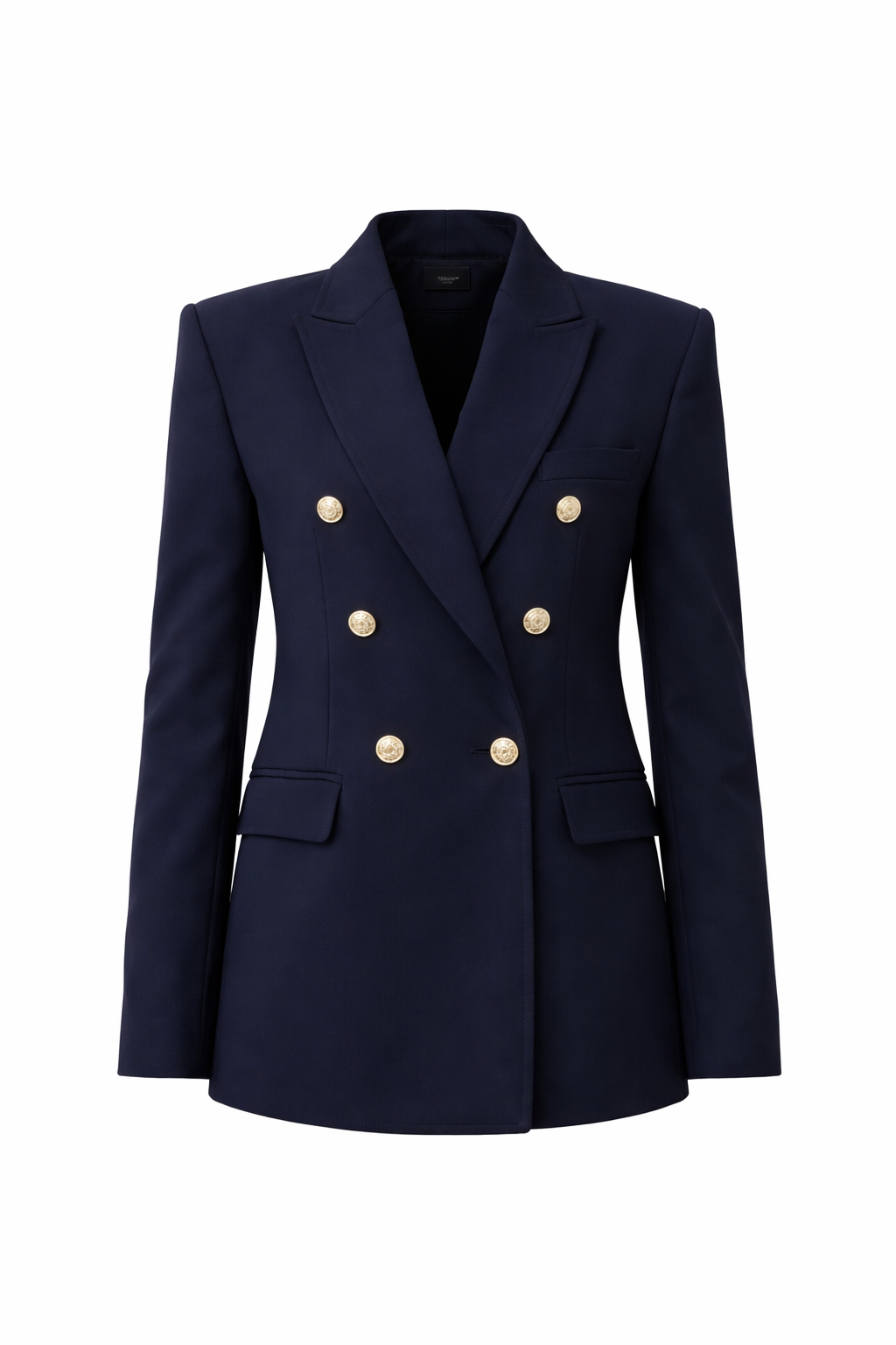 Blazer Cruzado Botones Dorados