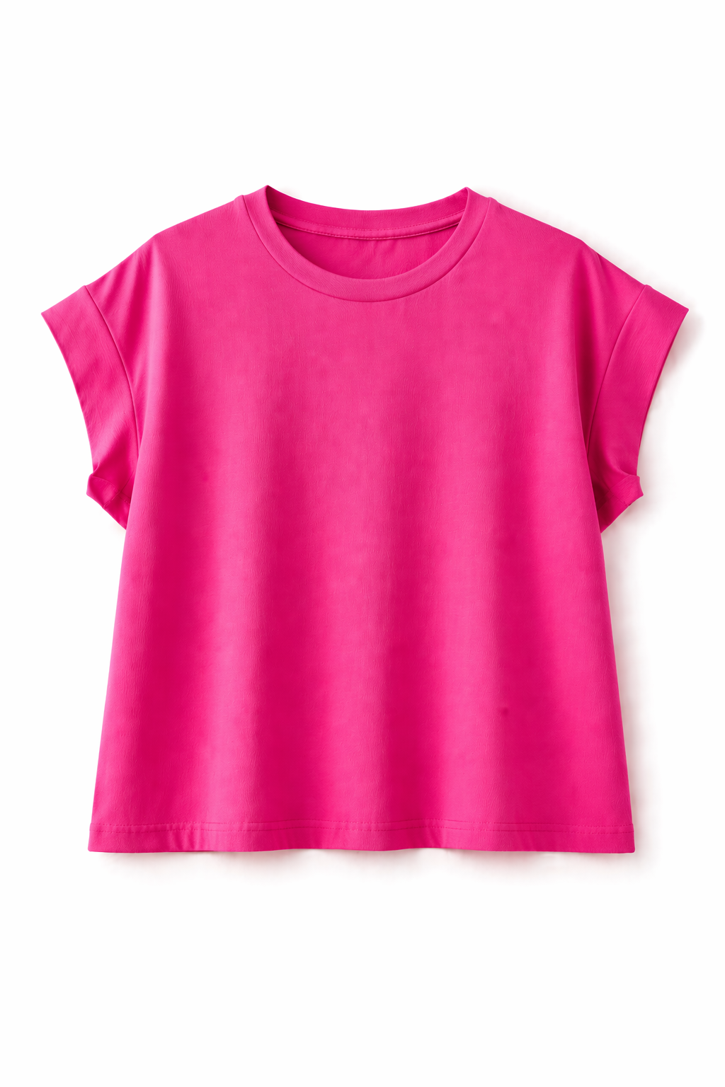 Camiseta Viscosa Fucsia