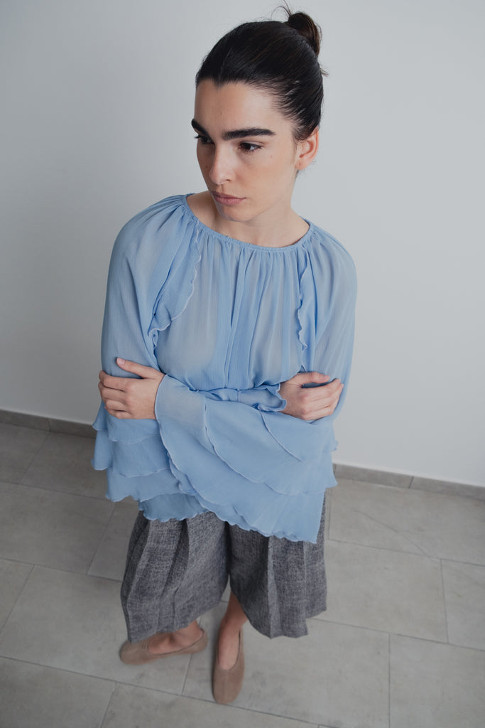 Blusa Volantes