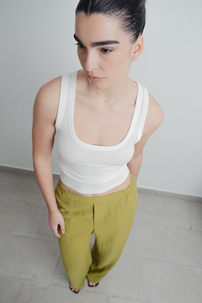 Pantalón Fluido con Elástico