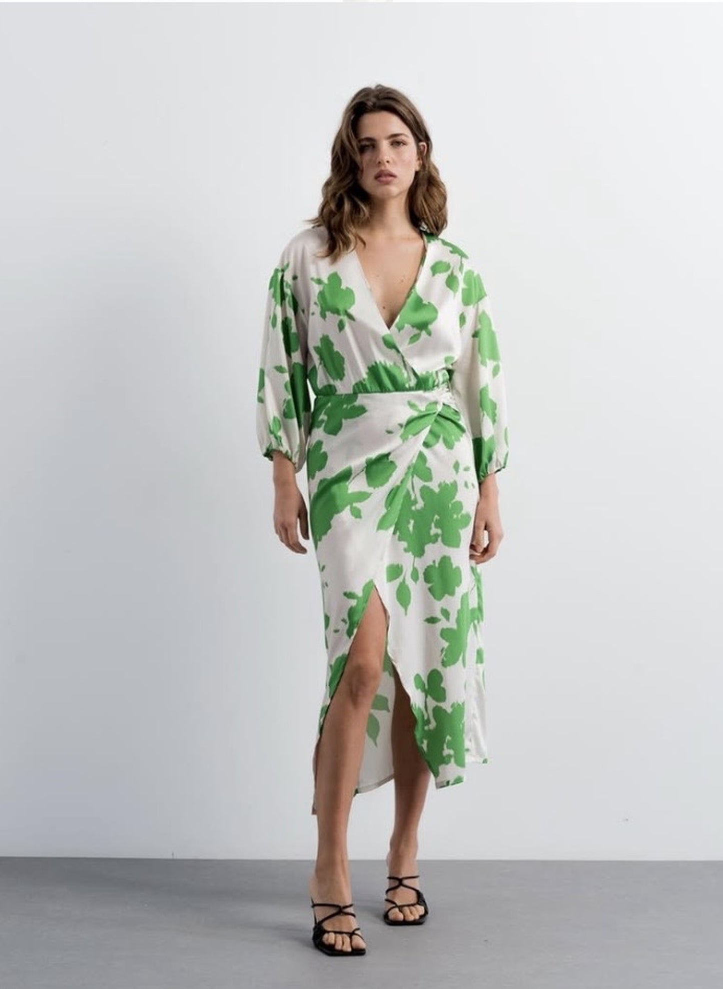Vestido Midid Cruzado